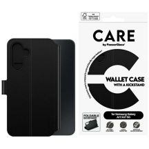 CARE by PanzerGlass Wallet Case M. Kickstand for Samsung Galaxy M17 5G / A17 / A17 5G - Black