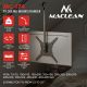 15. MACLEAN CEILING MOUNT / HANGER FOR TV, MAX. LOAD 35KG, 23-55", MAX VESA 400X400 MC-174
