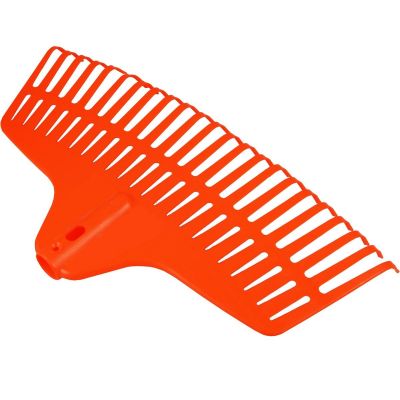 11. GARDEN RAKE FOR LEAF ORANGE M