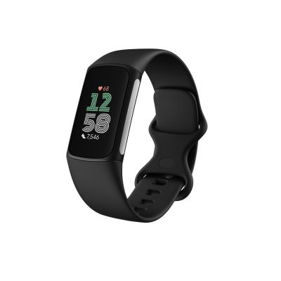 3. Fitbit Charge 6 activity tracker with silicone uendelighedsband, obsidian, Bluetooth, NFC, 37.64 g