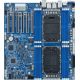 4. Gigabyte MS74-HB0 motherboard 2x LGA4710 Intel Xeon 6 SoC (16x DIMM, 3x SlimSAS (12x SATA), 2xM.2, 2x10Gbe, 2x1Gbe, IPMI, E-ATX)