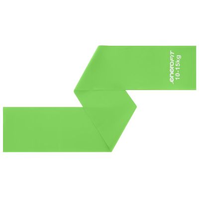 12. TRAINING TAPE FOR PILATES EXERCISES 2000x150x0.40MM 10-15KG GREEN