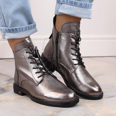 7. Lace-up and zipper boots Potocki W WOL171D pewter