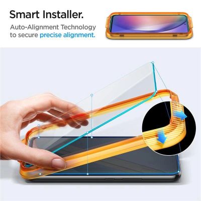 3. Spigen ALM Glas.tR tempered glass for Samsung Galaxy A54 5G - 2 pcs.