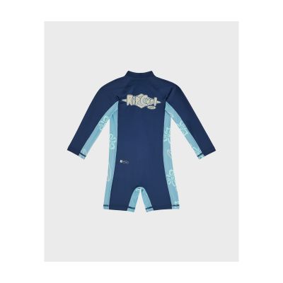 3. Boys' Lycra RIP CURL Ride The Wave Upf L/S Sp-Boy blue