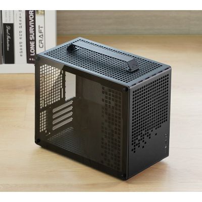 6. Jonsplus MATX Case Holder Case Z20 - black