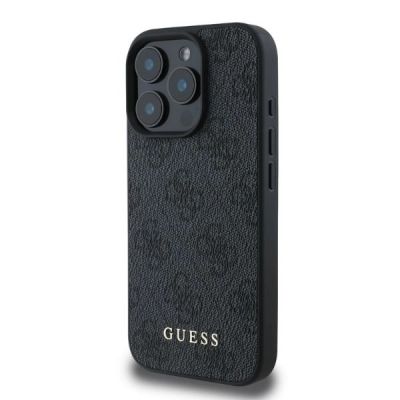 2. Guess 4G Classic Case for iPhone 16 Pro Max - Black