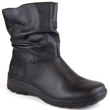 Waterproof leather boots insulated with wool Rieker TEX W RKR617