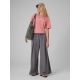 6. Women's wide-leg sweatpants 4F 4FRAW26TTROF2050-24S