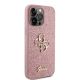 4. Guess GUHCP15LHG4SGP iPhone 15 Pro 6.1" pink/pink hardcase Glitter Script Big 4G
