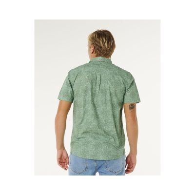 3. RIP CURL Men's Hypno Micro S/S Shirt Green