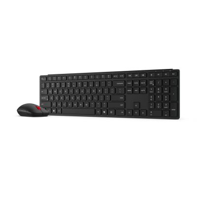 4. Lenovo 4X31S04848 Keyboard Mouse Included Office RF Wireless + Bluetooth Belgian Black