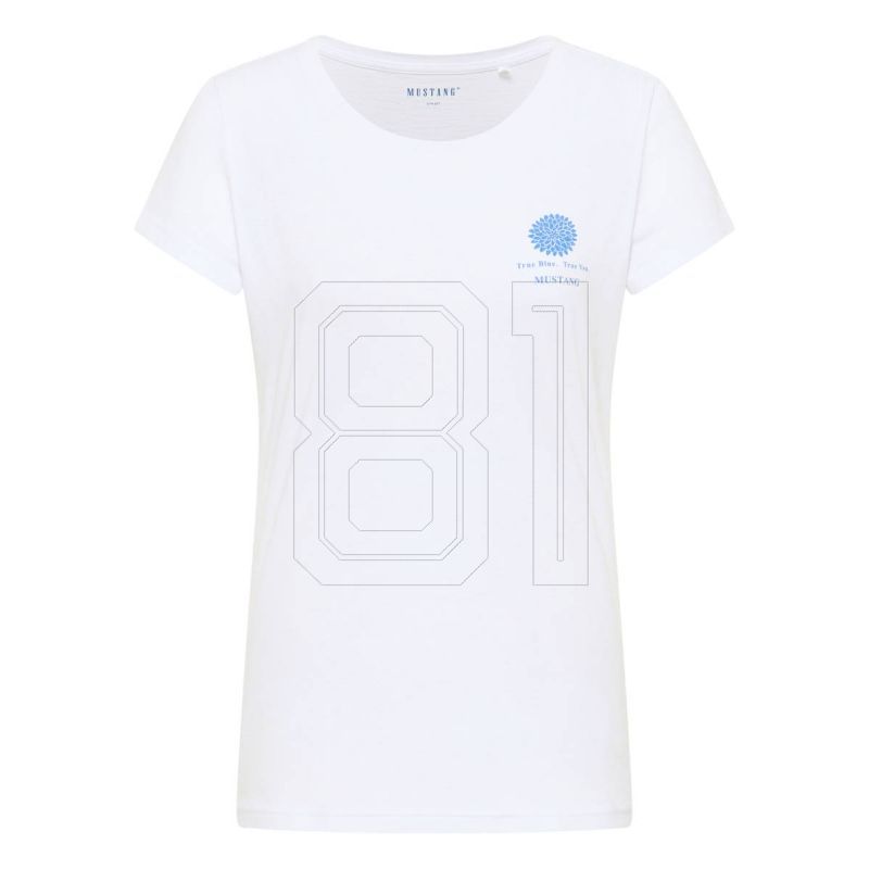 Mustang T-shirt Alexia C Chestprint W 1013384 2045