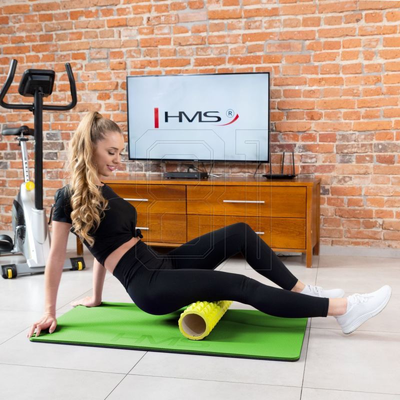 29. Club fitness mat with holes HMS Premium MFK01 Green-Black