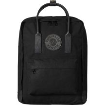 Fjällräven Kanken No.2 Backpack Hiking Backpack Black Cotton, Leather, Recycled Polyester