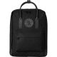 Fjällräven Kanken No.2 Backpack Hiking Backpack Black Cotton, Leather, Recycled Polyester