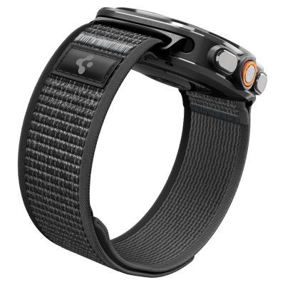 3. Spigen Athlex Air Strap for Samsung Galaxy Watch Ultra 47mm - Black and Gray