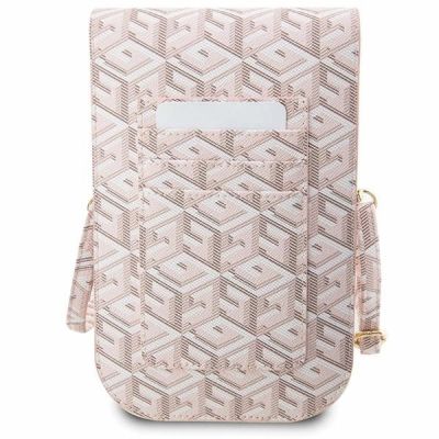 5. Guess Handbag GUWBHGCFSEP pink/pink GCube Stripe
