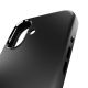 7. Puro Icon Mag Pro Liquid Silicone Case for iPhone 17, MagSafe Compatible, with Camera Protection and Aluminum Buttons - Black