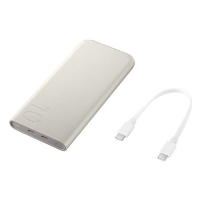 12. Samsung Common 10,000mAh Battery Pack Beige
