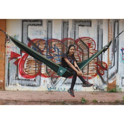 2. Ticket To The Moon TMO0524 Hammock 1 Person Hanging Hammock Nylon Green
