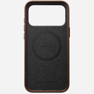 6. Nomad Traditional Leather Case for 17.5 cm (6.9") Mobile Phone Brown