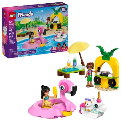 LEGO Friends 42658 Unicorn and Flamingo Pool Party