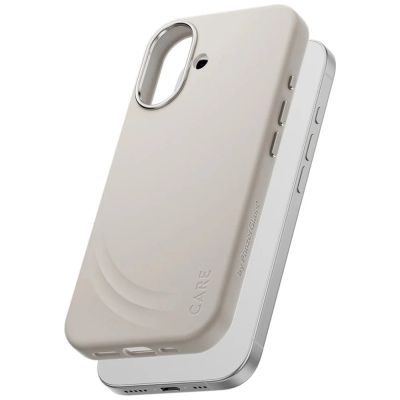 2. CARE by PanzerGlass FLOW MagSafe Case for iPhone 17 - Beige