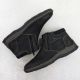 5. Men’s black leather ankle boots with zip, Rieker 05362-00