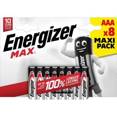 2. ENERGIZER BATTERIES MAX AAA LR03 /8 ECO