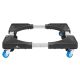 Universal movable adjustable base for Maclean MC-855 washing machine 250kg max width 500-700mm