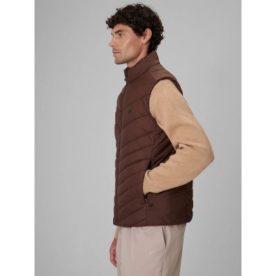 5. Men's vest with synthetic filling 4F 4FRAW26TVJAM401-80S