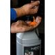 4. Orange gel hand wash paste for removing tough stains - 4-liter bottle with pump