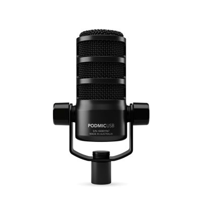 4. RODE PodMic USB - Dynamic Podcast Microphone