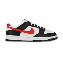 Nike Dunk Low Retro Men's Sneakers Black/White/Red - FB3354-001