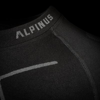 13. Alpinus Tactical Base Layer Set black and gray M GT43276