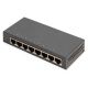 3. Digitus 8-port gigabit switch, desktop, unmanaged, metal case