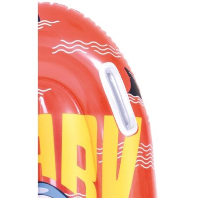 3. INFLATABLE SWIMMING BOARD 100X50CM SHARK 35017 RED