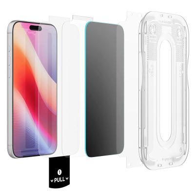 3. Spigen Glas.tR EZ Fit Pro HD AC 2-Pack Privacy Tempered Glass for iPhone 18 Pro