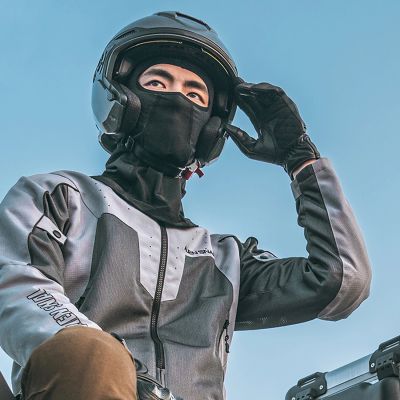 9. Wozinsky WKM-03B face mask motorcycle bicycle winter balaclava - black