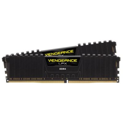 Corsair Vengeance LPX CMK32GX4M2E3200C16 Memory Module, 32GB (2x16GB) DDR4, 3200MHz