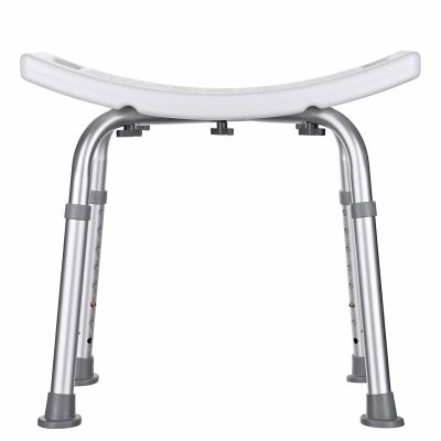 19. Rectangular shower stool with adjustable height