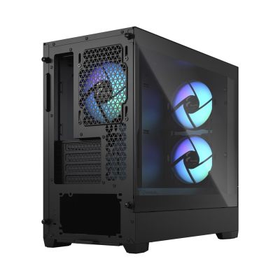 10. Fractal Pop Mini Air RGBBlack TG Clear Tint case