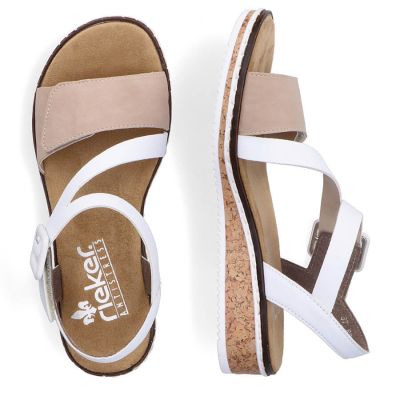 15. Comfortable Rieker W RKR678 combo sandals