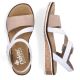 15. Comfortable Rieker W RKR678 combi sandals