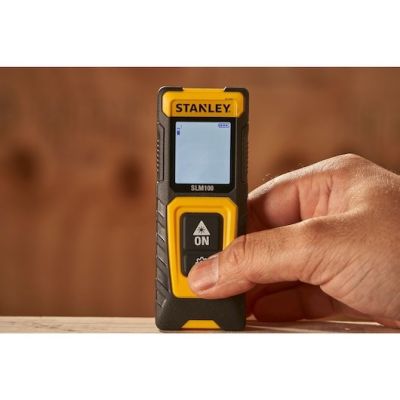 22. Stanley STHT77100-0 Laser Rangefinder Black, Yellow 30 m