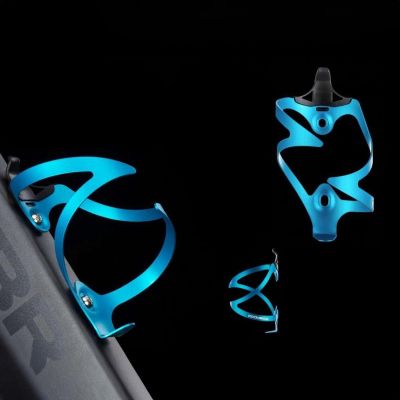 5. Rockbros 2017-11ABL Aluminum Bike Bottle Holder - Blue