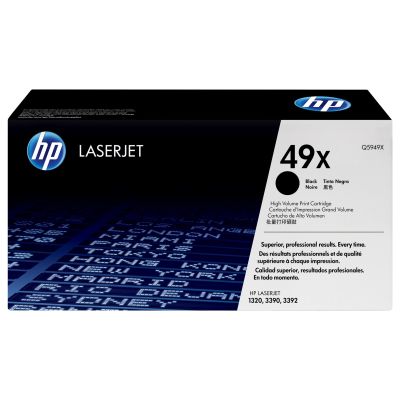 2. HP 49X original black LaserJet XL toner cartridge