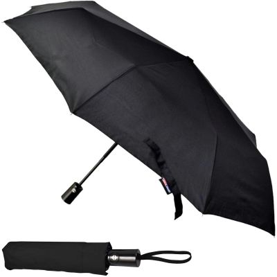 Short Automatic Black Umbrella SEMI LINE