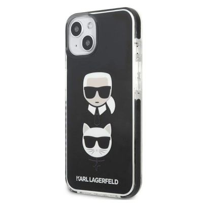 2. Karl Lagerfeld Karl&Choupette Head Case for iPhone 13 - Black